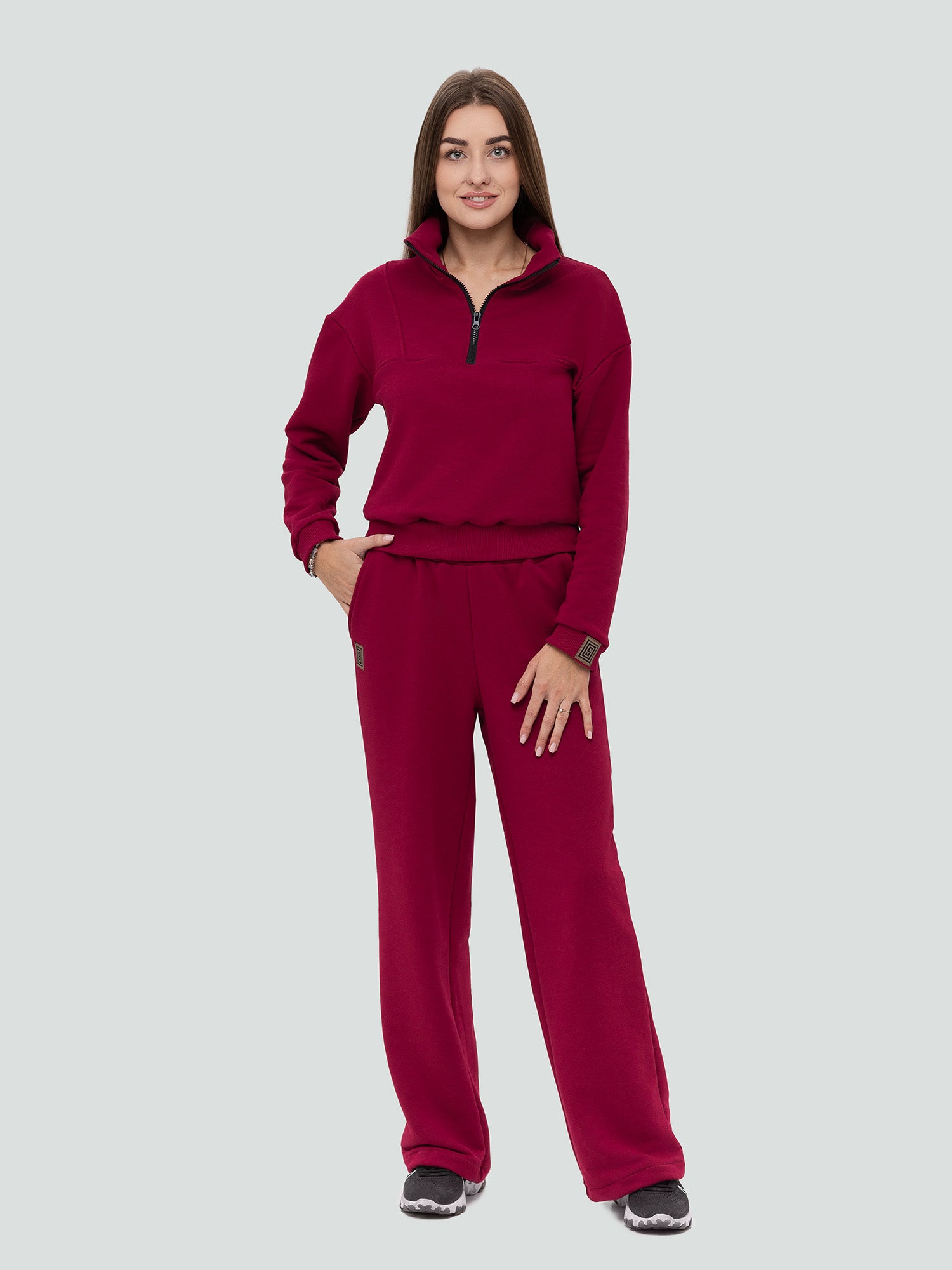 Burgundy Tracksuit "Cozy" 