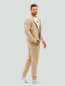 Beige tracksuit for men "Hot Summer"
