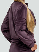 Velour tracksuit for women "Soft Chocolate"