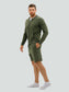 Khaki shorts and sweater set for men "Hot Summer"
