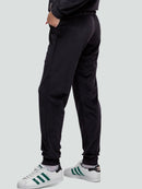 Velour tracksuit for women "Soft Black"