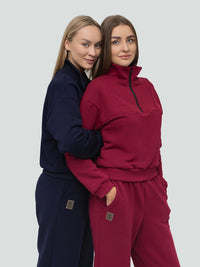 Burgundy Tracksuit for women "Cozy"