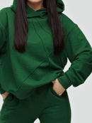 Dark Green Tracksuit for women "Comfort“ - Light