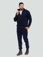 Dark blue tracksuit for men "Luxury“ - Fleece - Lined