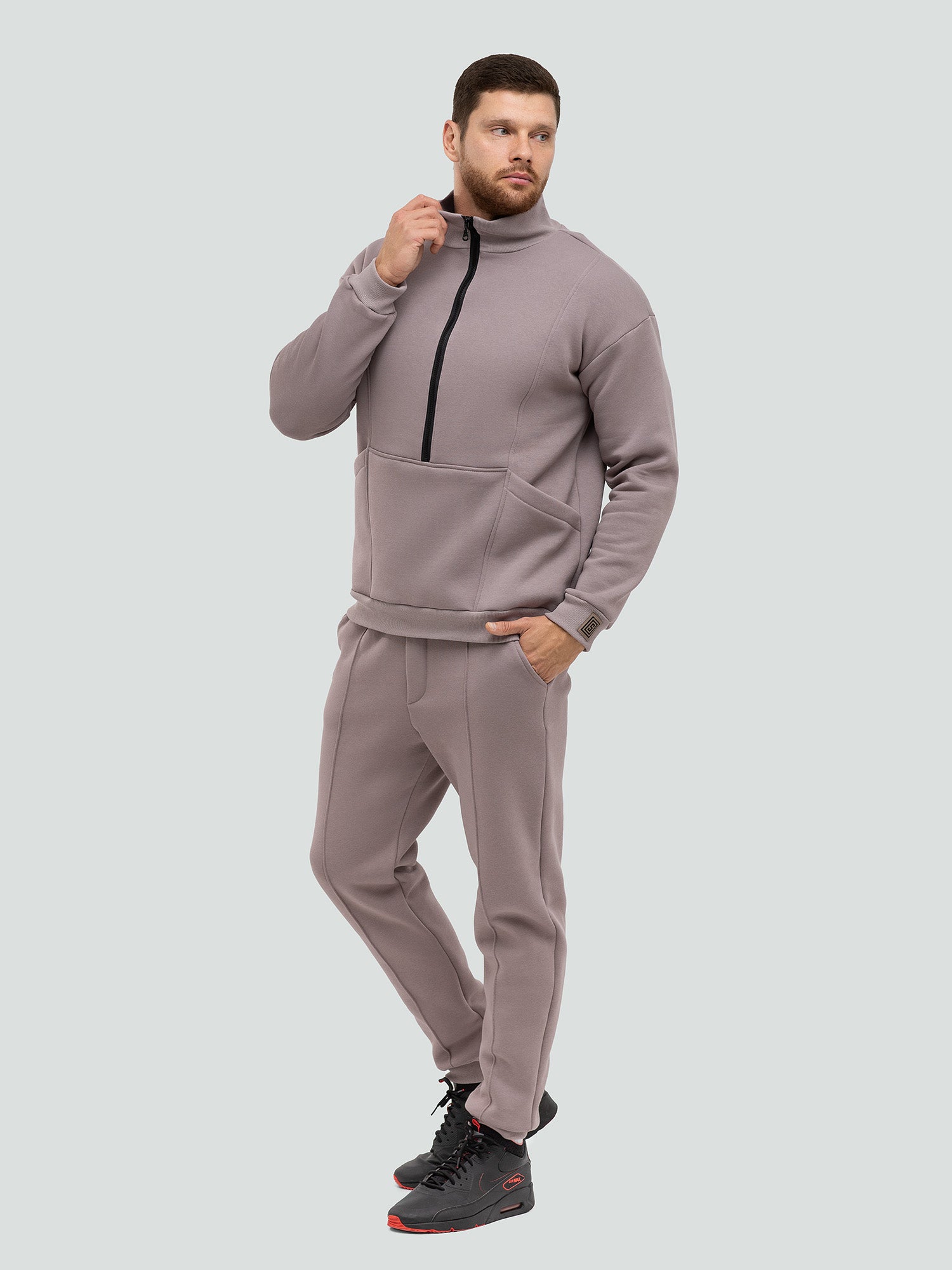 Ash roses tracksuit for men "Luxury“ - Fleece - Lined