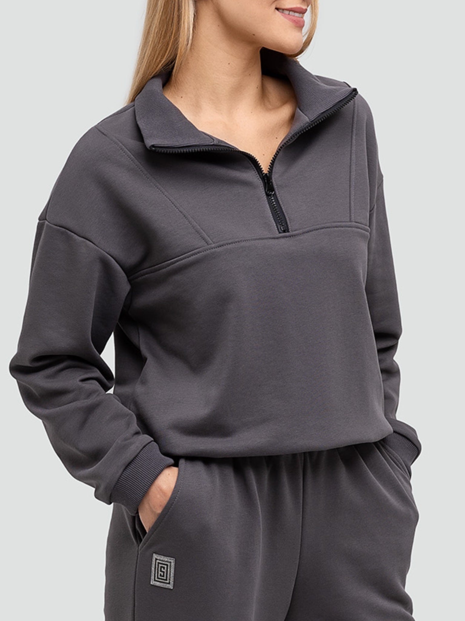 Graphite Tracksuit for women "Cozy"