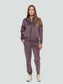 Velour Tracksuit for women "Soft dark ash rose"