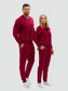 Burgundy tracksuit for men "Hot Summer"
