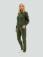 Khaki tracksuit for women "Hot Summer"
