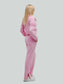 Veliūrinis laisvalaikio kostiumėlis moterims "Soft classic pink"