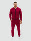 Burgundy tracksuit for men "Hot Summer"
