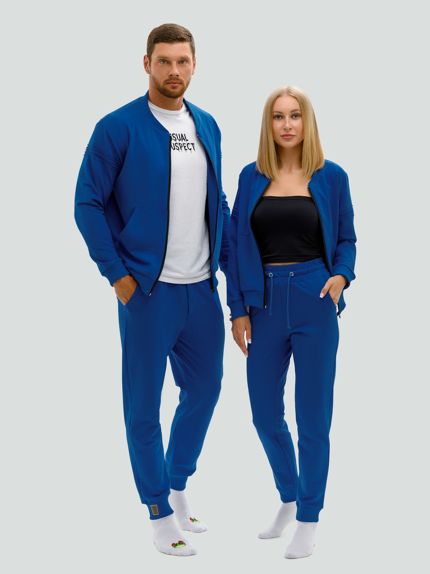 Blue tracksuit for women "Hot Summer"
