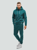 Turquoise Tracksuit for men ”Comfort“ - Fleece - Lined