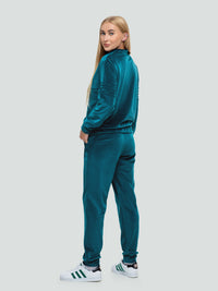 Velour tracksuit for women "Soft Electric"