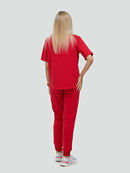 Red Tracksuit for women with a mike "Losma"