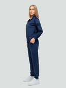 Velour tracksuit for women "Soft Ink Blue"