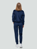 Velour tracksuit for women "Soft Ink Blue"