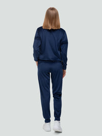 Velour tracksuit for women "Soft Ink Blue"