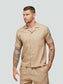 Vyriški marškiniai trumpomis rankovėmis "Linen & Viscose"