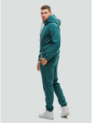 Turquoise Tracksuit for men ”Comfort“ - Fleece - Lined