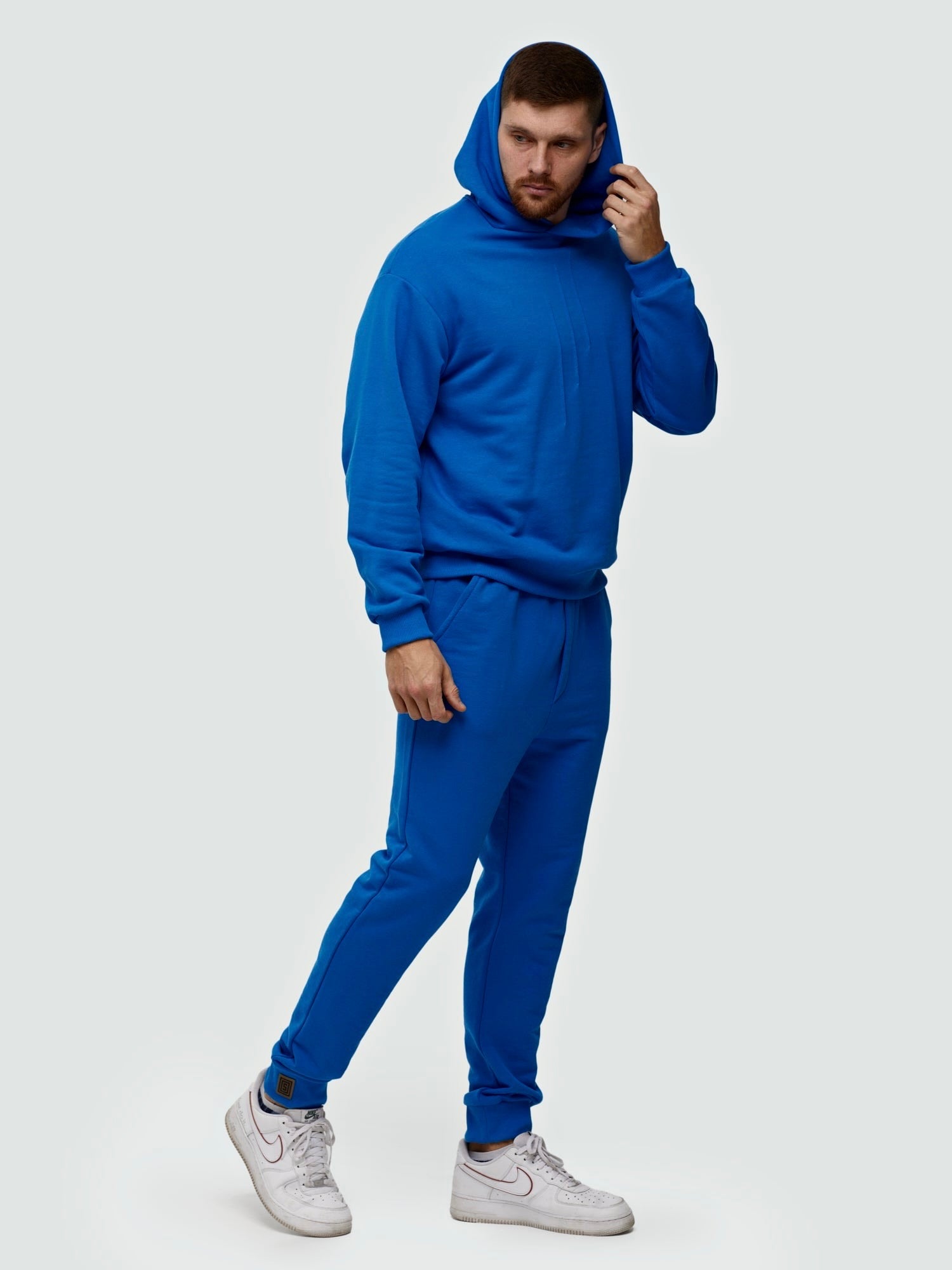 Blue Tracksuit for men "Comfort" without lint 