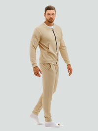 Beige tracksuit for men "Hot Summer"
