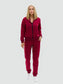 Burgundy tracksuit for women "Hot Summer"
