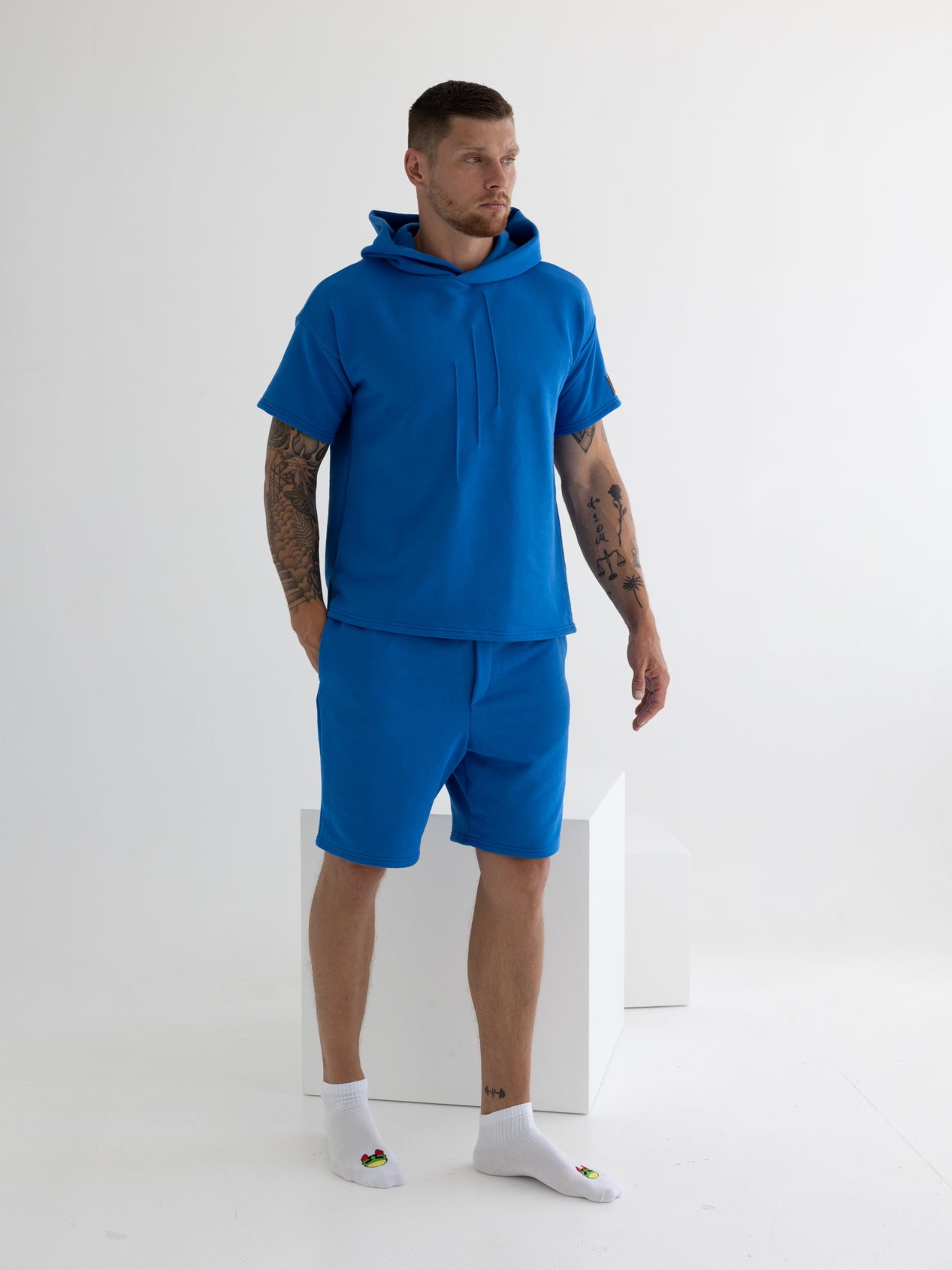 Blue set for men "Comfy" 