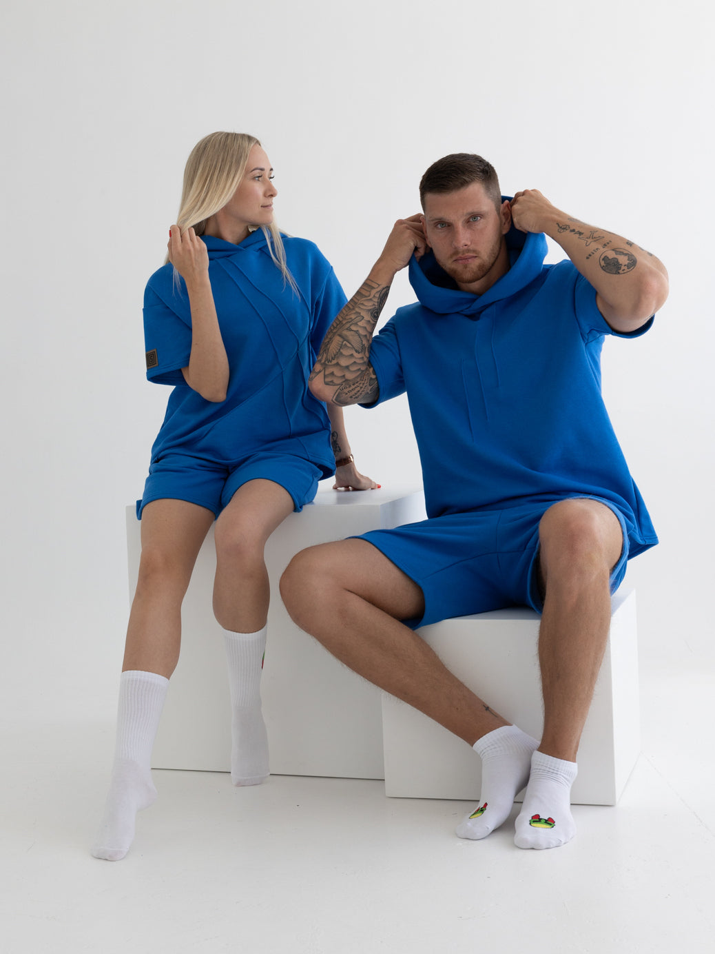 Blue set for men "Comfy" 