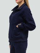 Dark blue Tracksuit for women "Luxury“ - Fleece - Lined