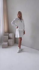 Veliūrinis komplektas "Soft cozy white"