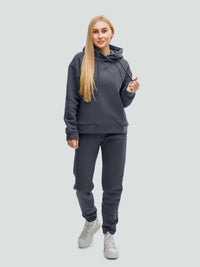 Graphite Tracksuit for women "Comfort“ - Fleece - Lined