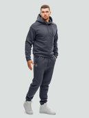 Graphite tracksuit for men "Comfort“- Fleece - Lined