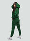 Žalias laisvalaikio kostiumėlis moterims "Comfort" be pūkelio