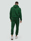 Žalias laisvalaikio kostiumas vyrams "Comfort" be pūkelio