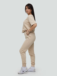 Creamy Tracksuit for women with a mike "Losma"