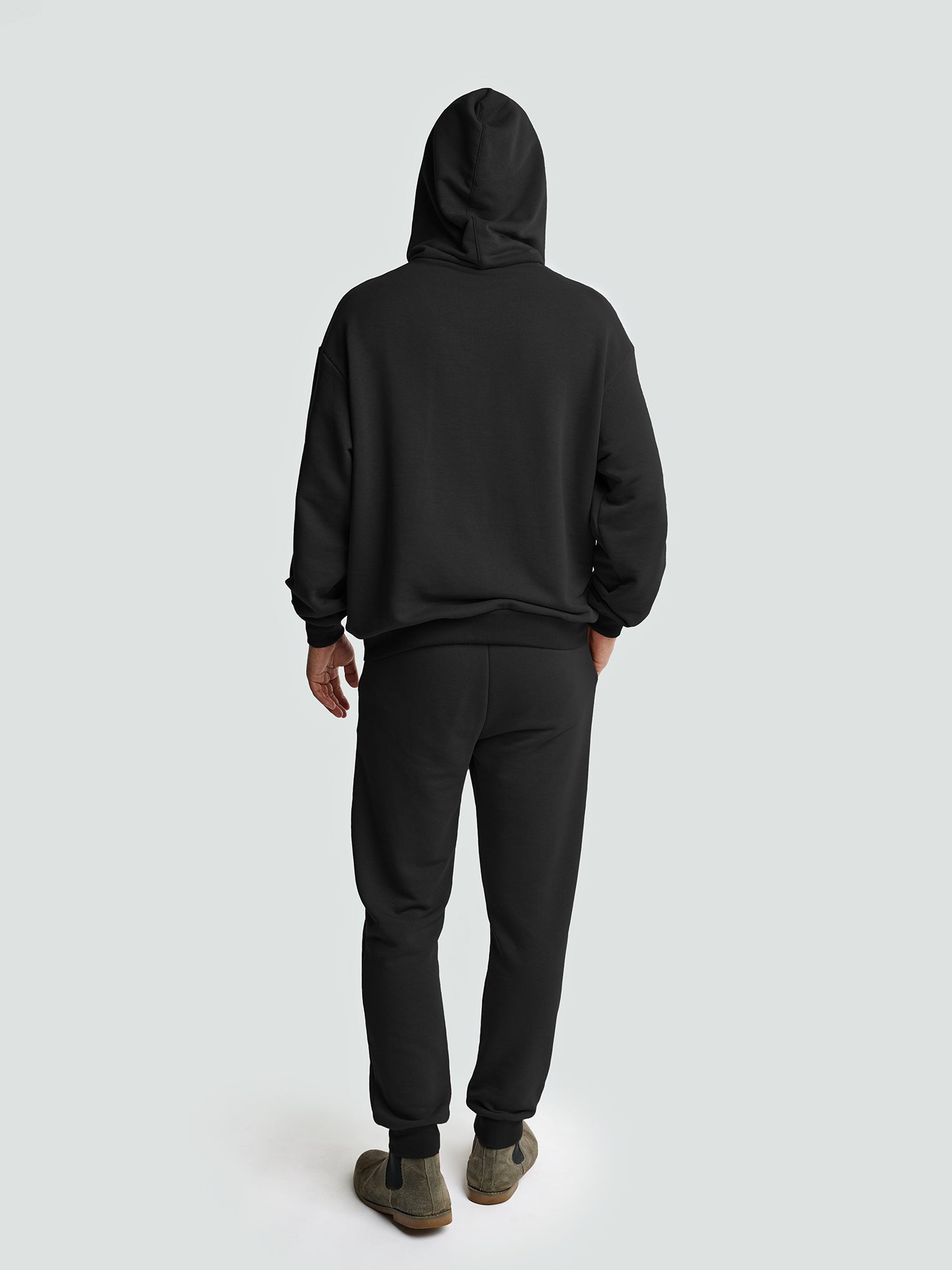 Black Tracksuit "Comfort" without fluff 