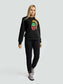 Juodas džemperis moterims "Los Lituanos" - Losmados