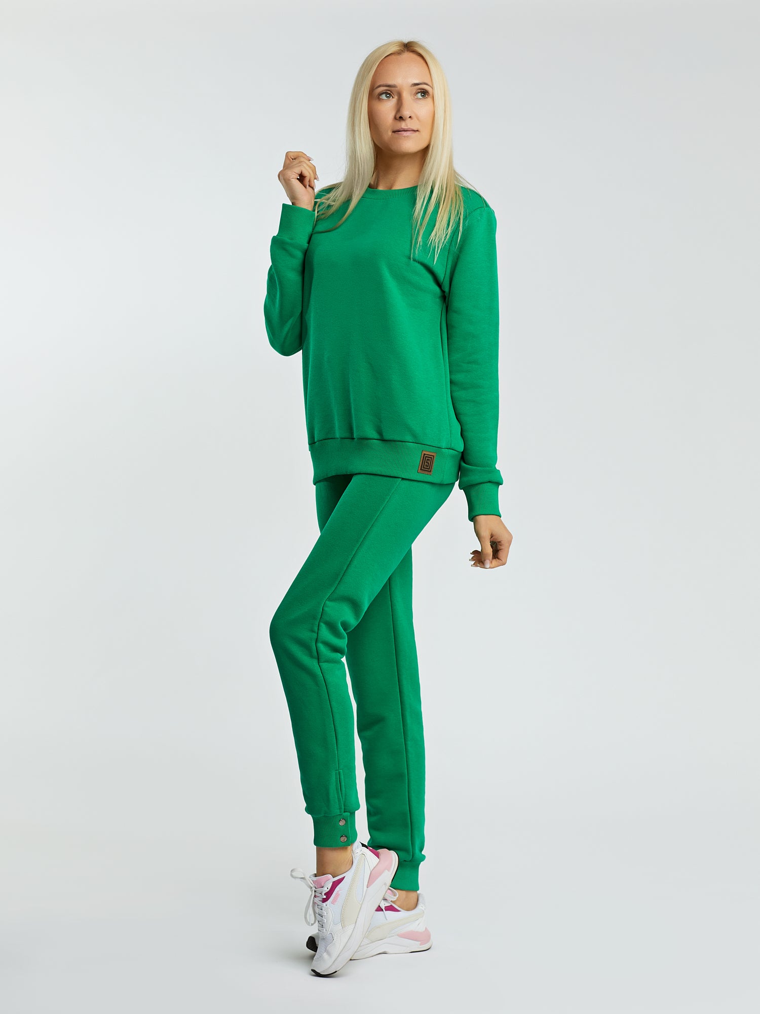 Žalias 3 dalių laisvalaikio kostiumėlis moterims "Losma" - Losmados