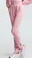 Rožinis laisvalaikio kostiumėlis moterims su maikute "Losma"