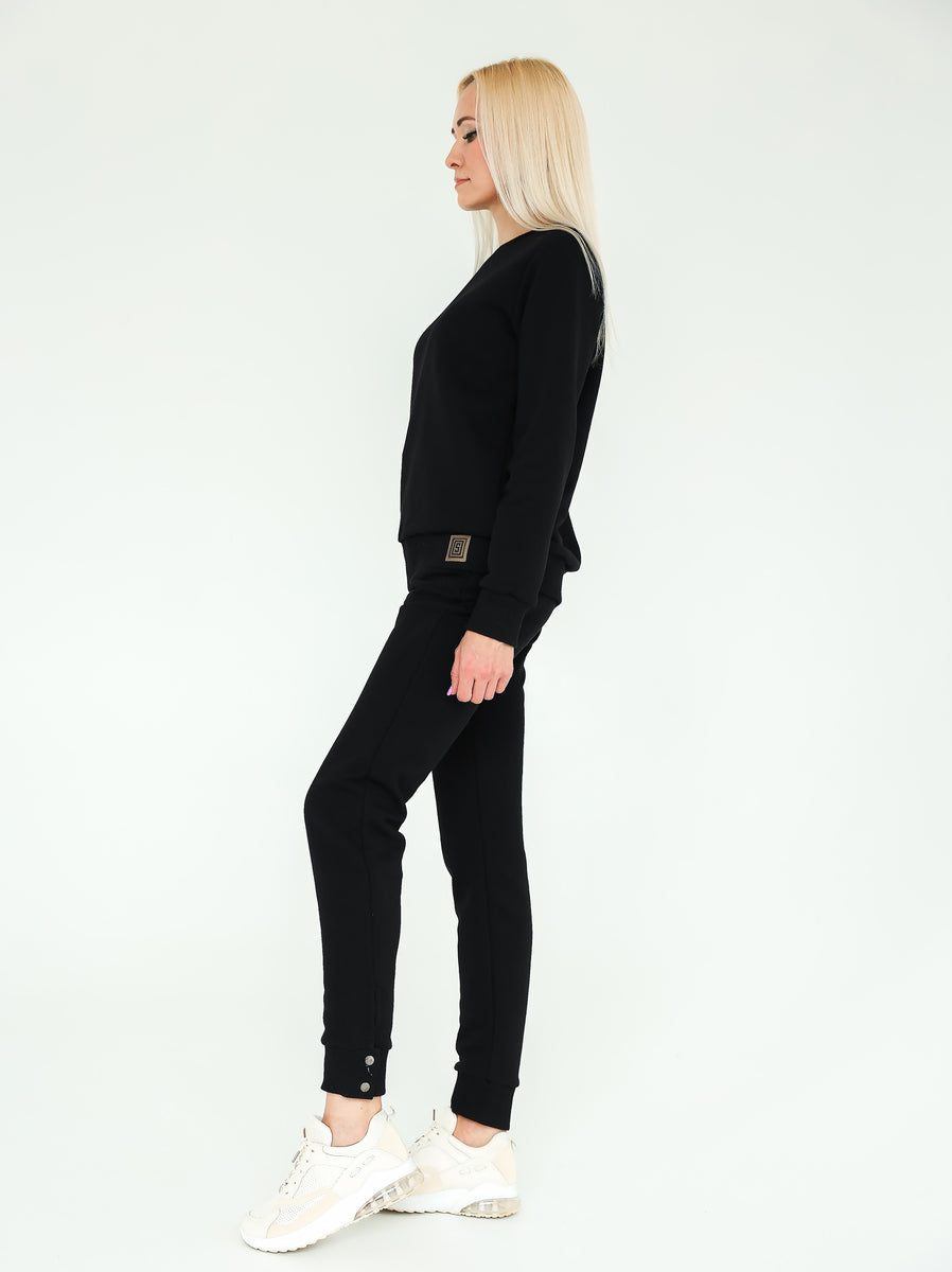 Black Tracksuit for women 'Losma"